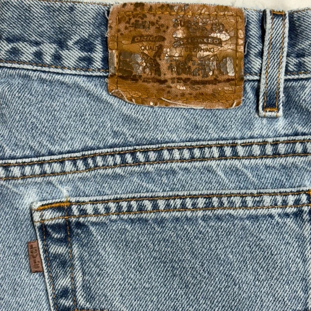 Levi's 545 Loose Fit Jeans Mens 33x29 Light‎ Wash Y2K Vintage 90s Denim 545-0391